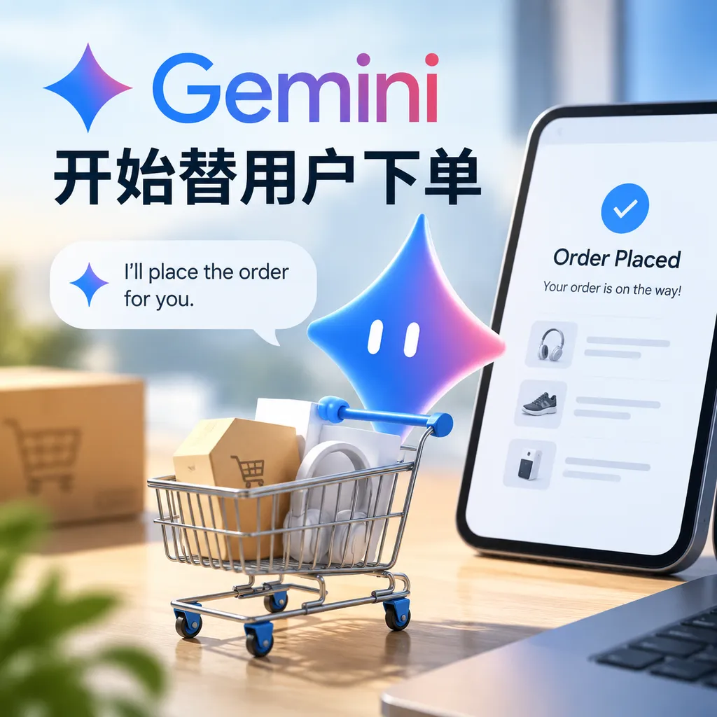Gemini开始替用户下单