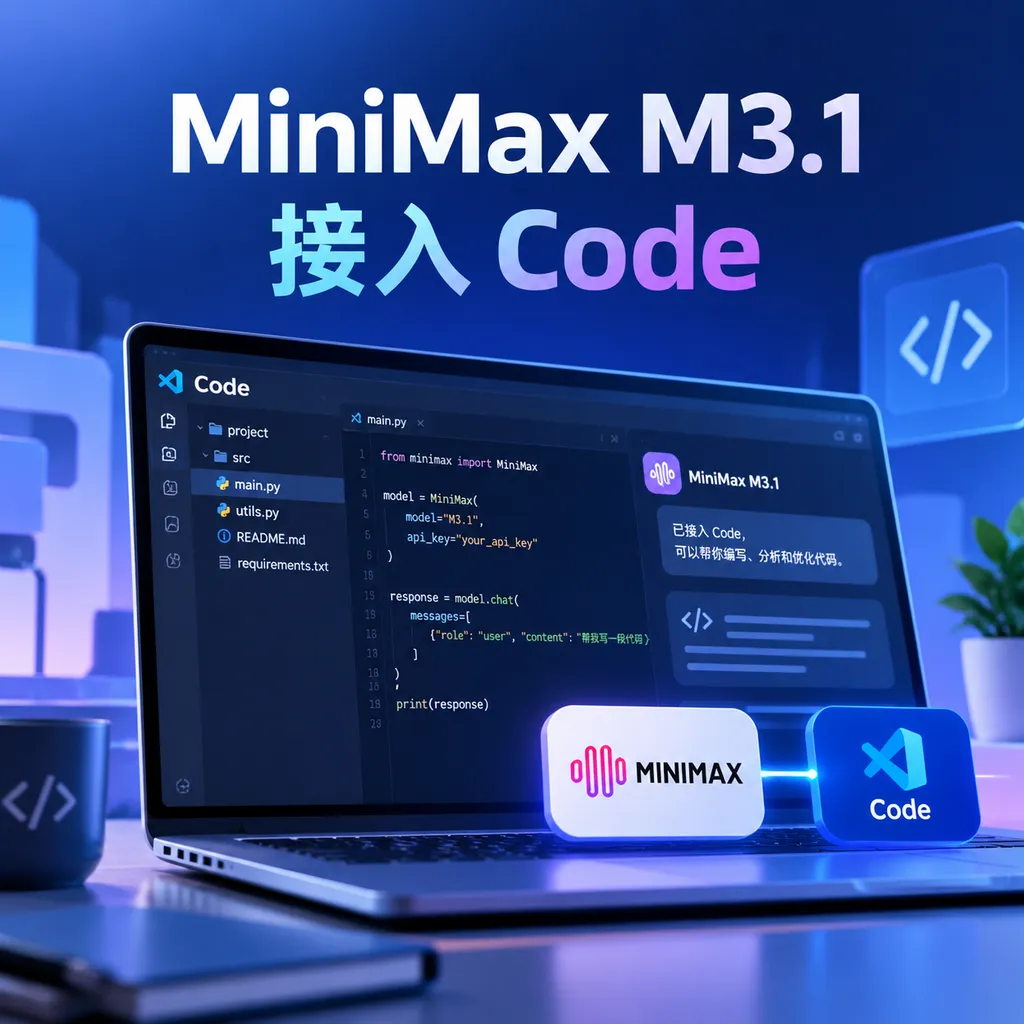 MiniMax M3.1接入Code