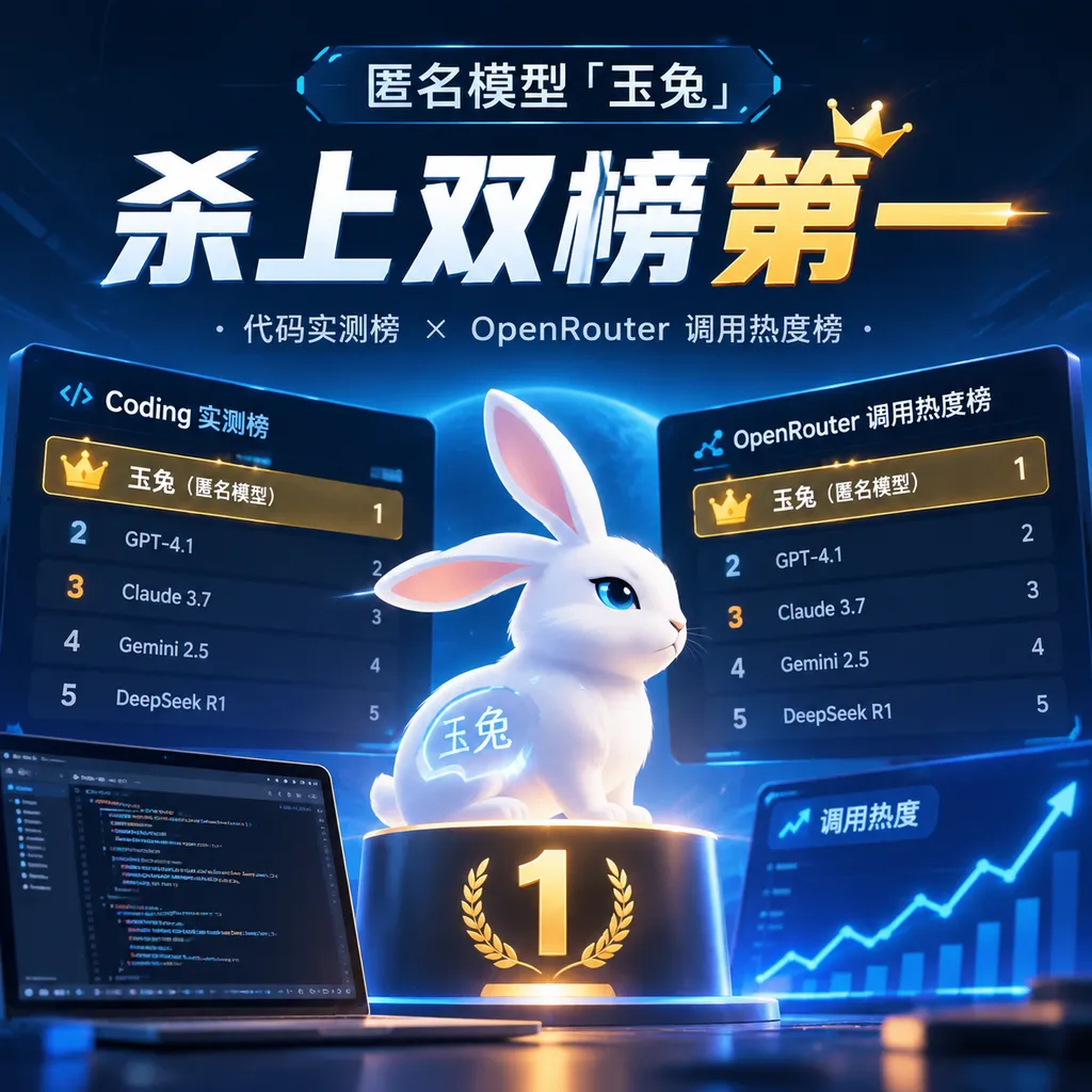 匿名模型玉兔杀上双榜第一