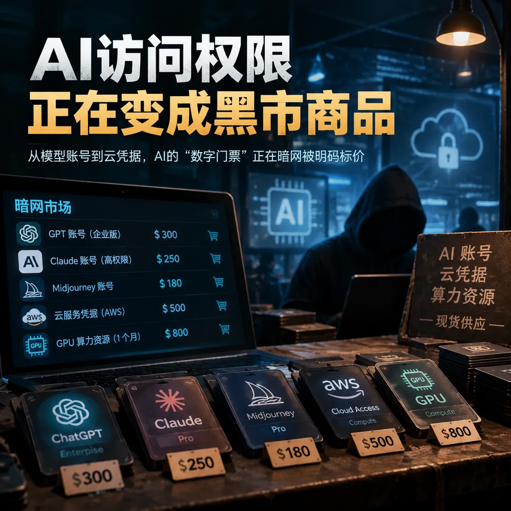 AI access is becoming a black-market commodity