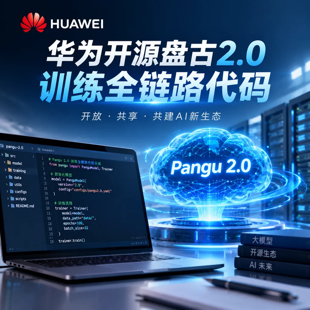 Huawei Open-Sources the Full End-to-End Training Code for Pangu 2.0