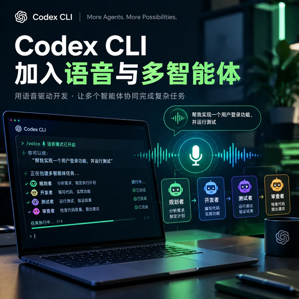 Codex CLI Adds Voice and Multi-Agent Support