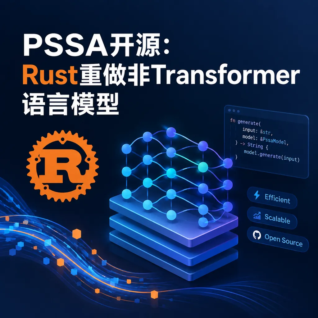 PSSA开源:Rust重做非Transformer语言模型