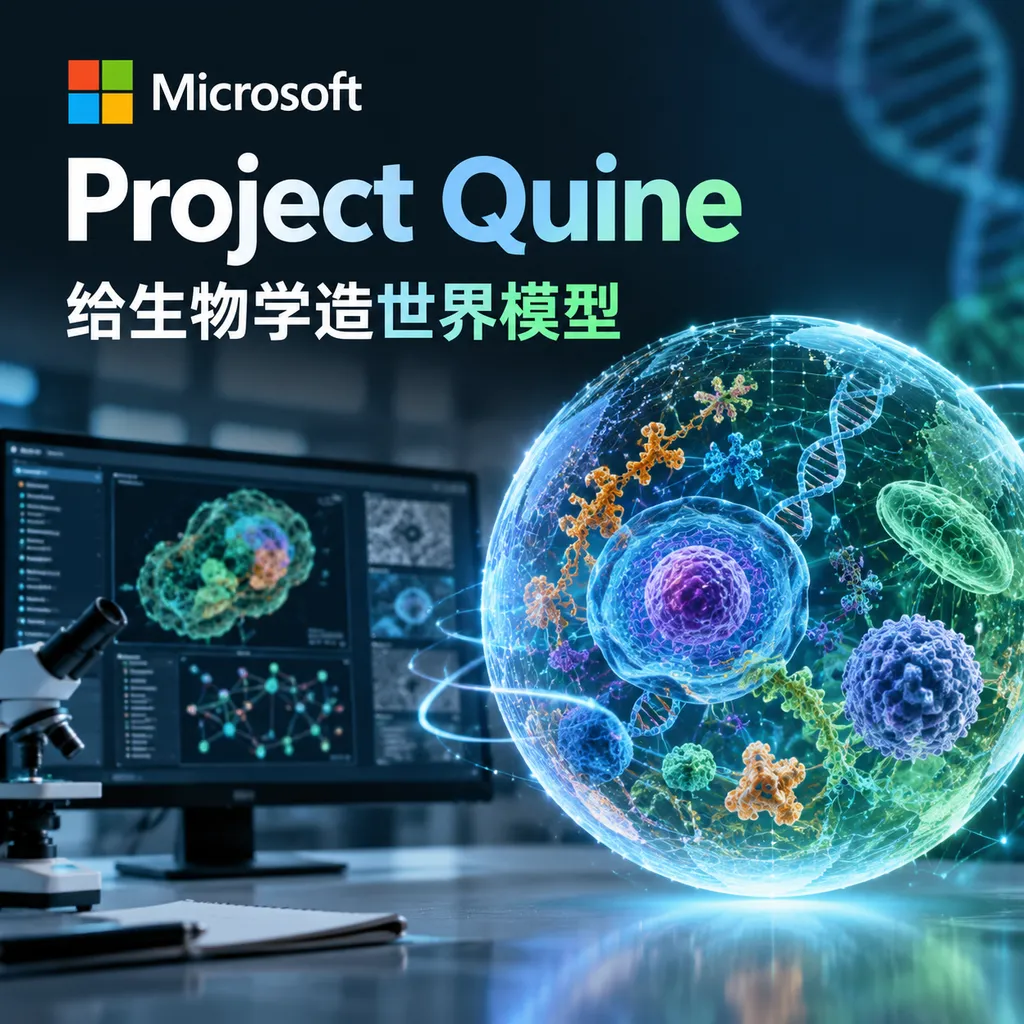 Microsoft Releases Project Quine to Build a World Model for Biology