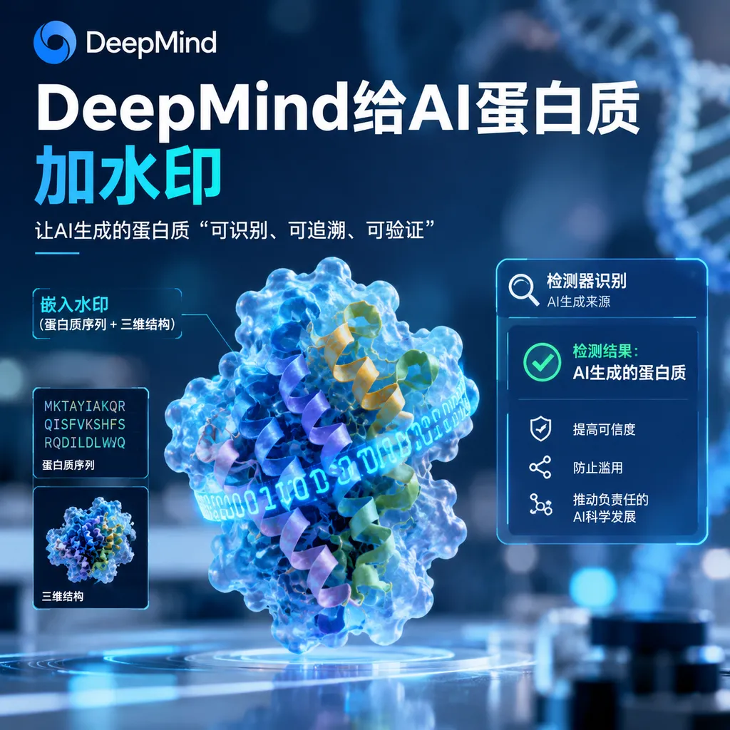 DeepMind给AI蛋白质加水印
