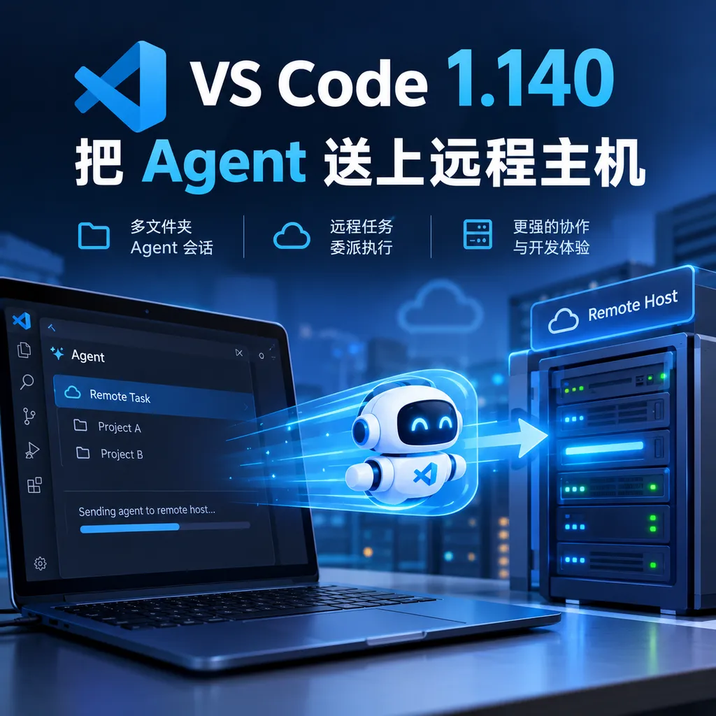 VS Code 1.140 Brings Agents to Remote Hosts