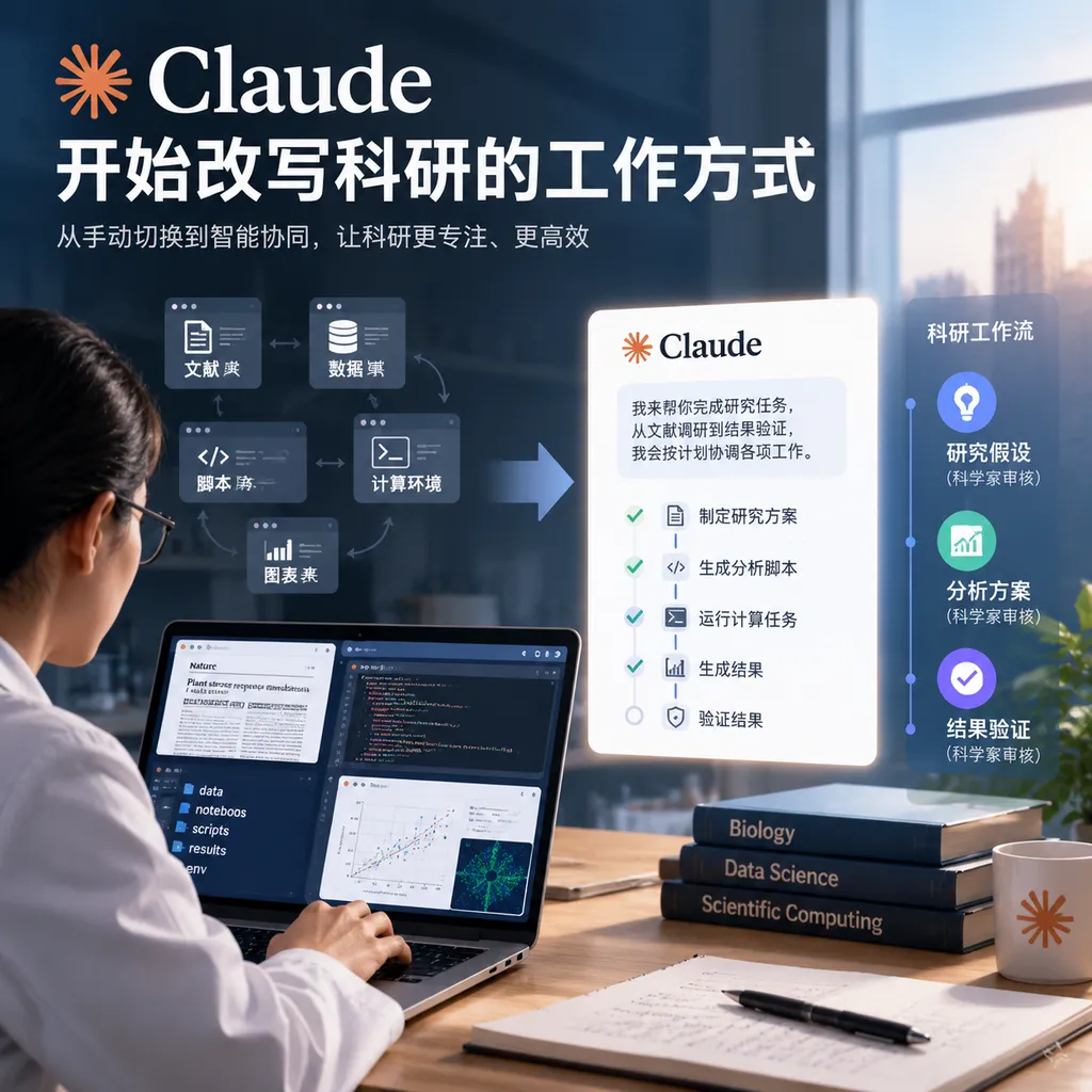Claude开始改写科研的工作方式