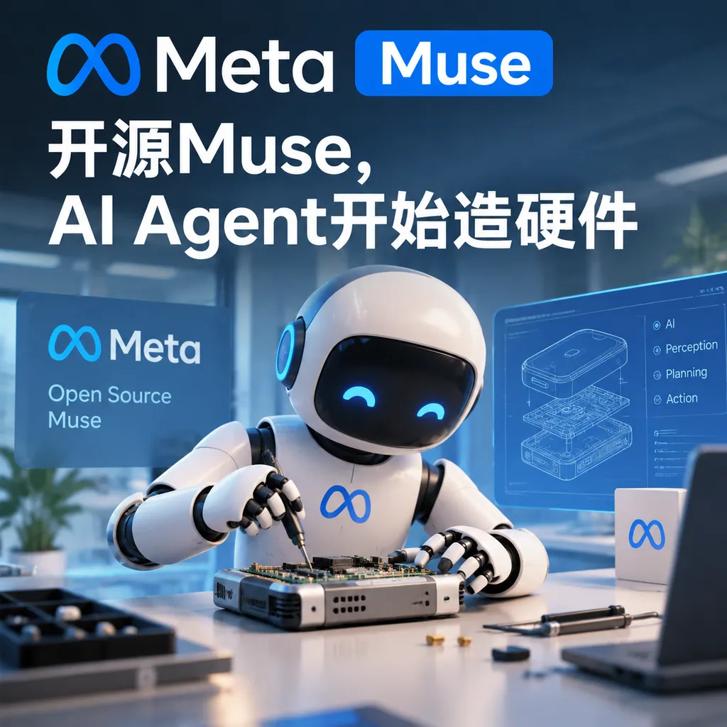 Meta开源Muse，AI Agent开始造硬件