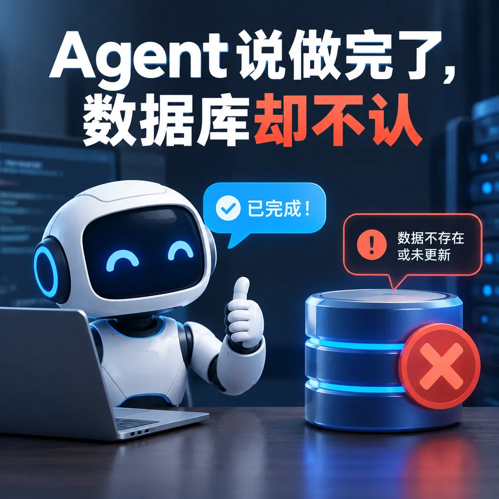Agent说做完了,数据库却不认