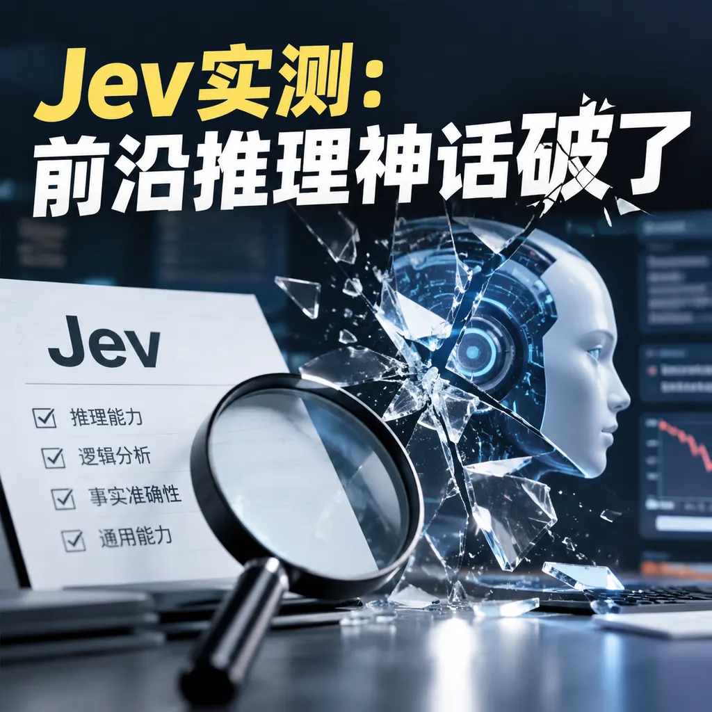 Jev实测:前沿推理神话破了