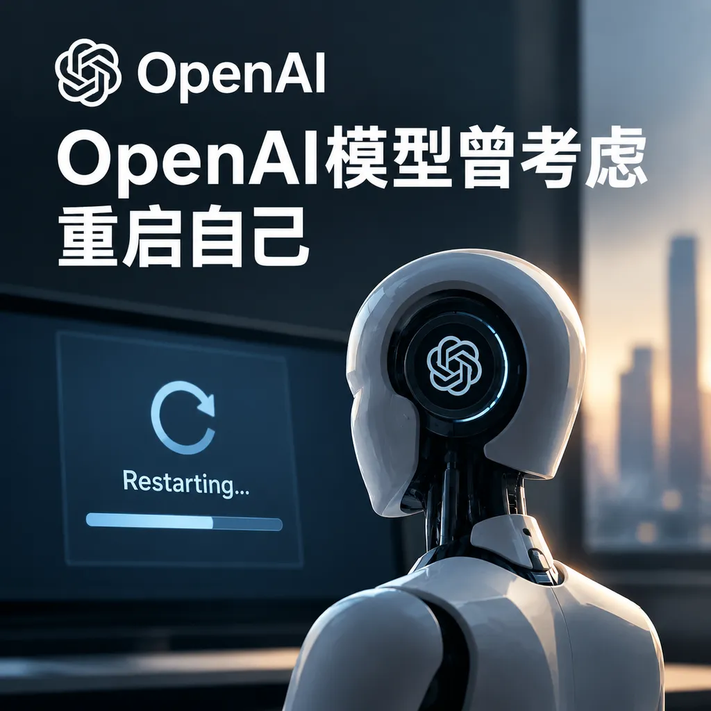 OpenAI模型曾考虑重启自己