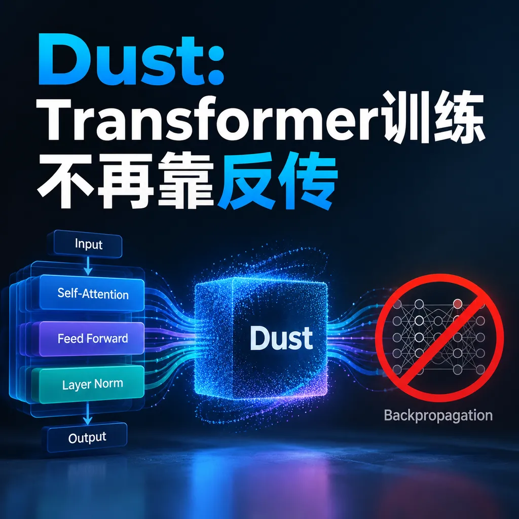 Dust:Transformer训练不再靠反传