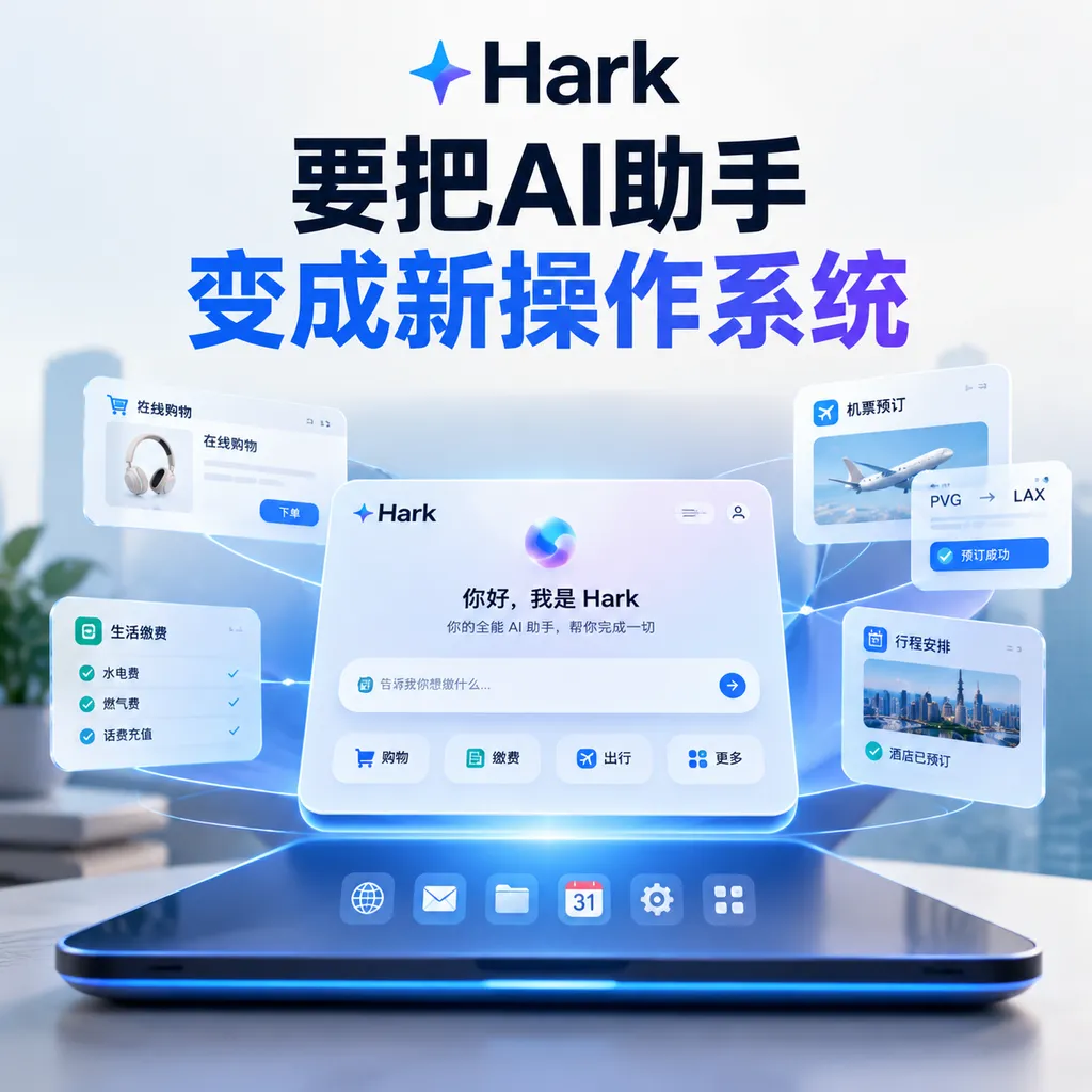 Hark要把AI助手变成新操作系统