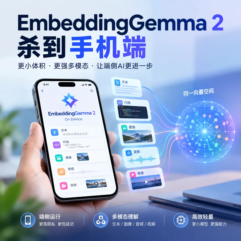 EmbeddingGemma 2 Comes to Mobile