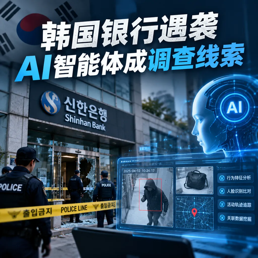 韩国银行遇袭,AI智能体成调查线索