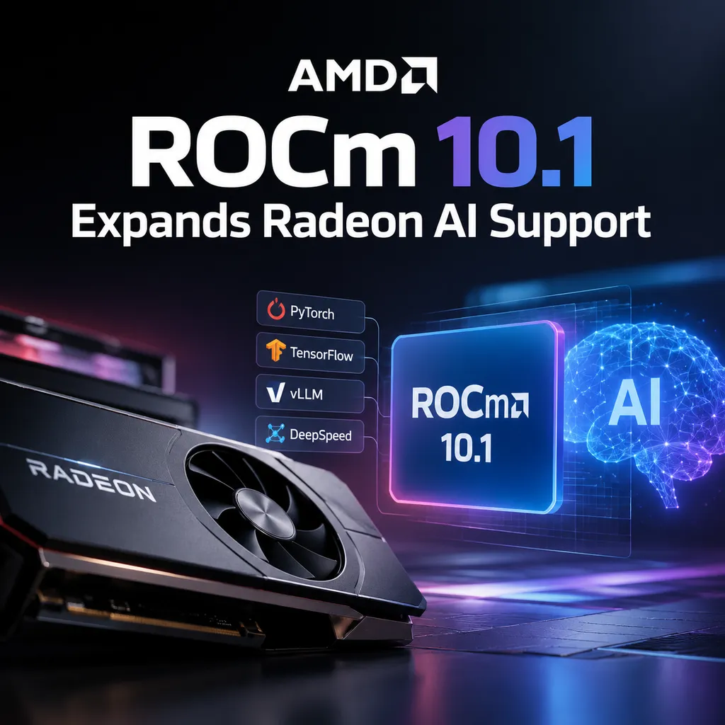ROCm 10.1 Expands Radeon AI Support