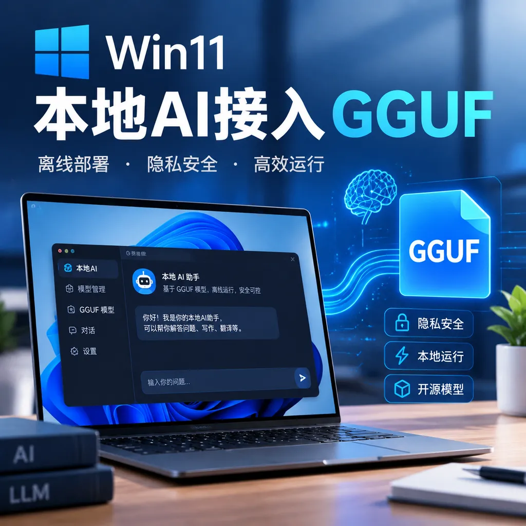 Win11本地AI接入GGUF