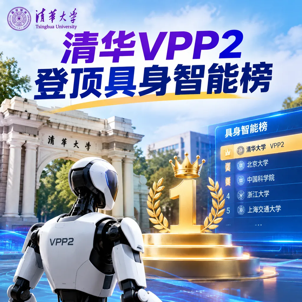 清华VPP2登顶具身智能榜