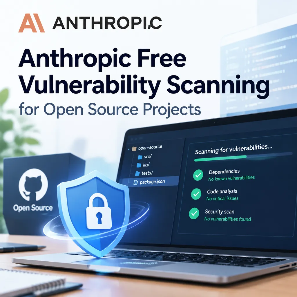 Anthropic Offers Free Vulnerability Scanning for Open-Source Projects