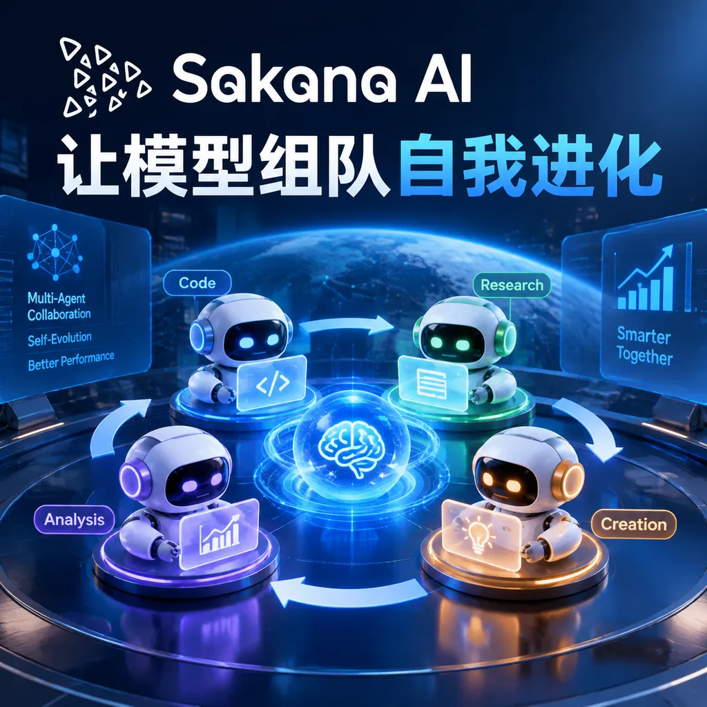 Sakana AI 让模型组队自我进化