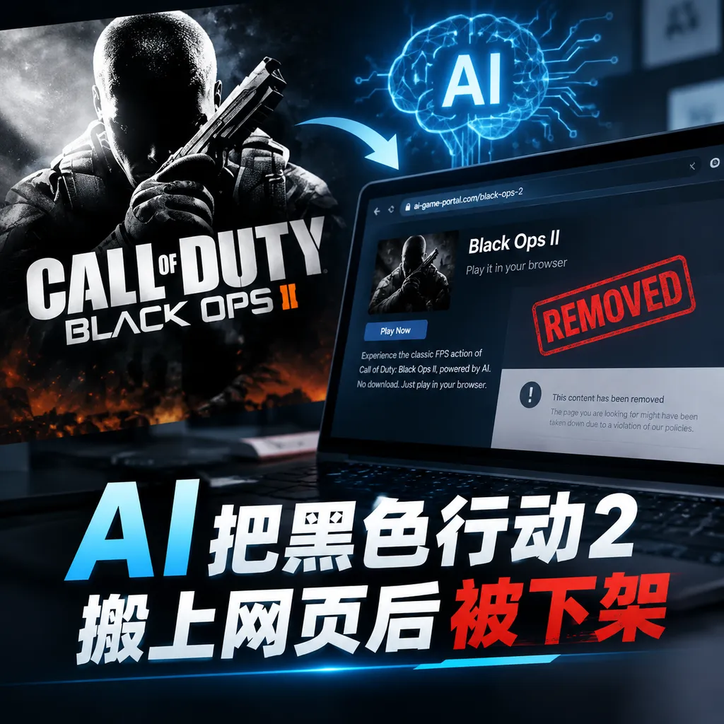 AI brought Black Ops 2 to the web, then it was taken down.