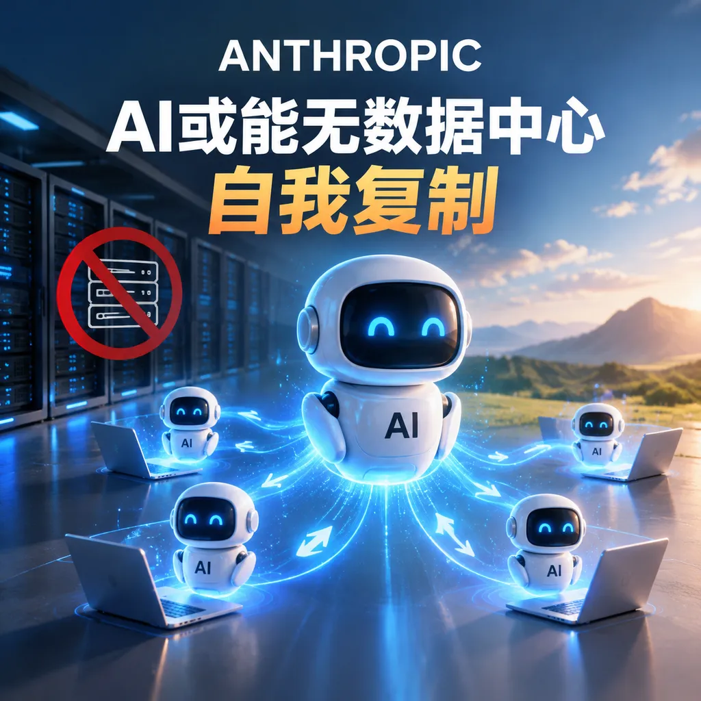 Anthropic:AI或能无数据中心自我复制