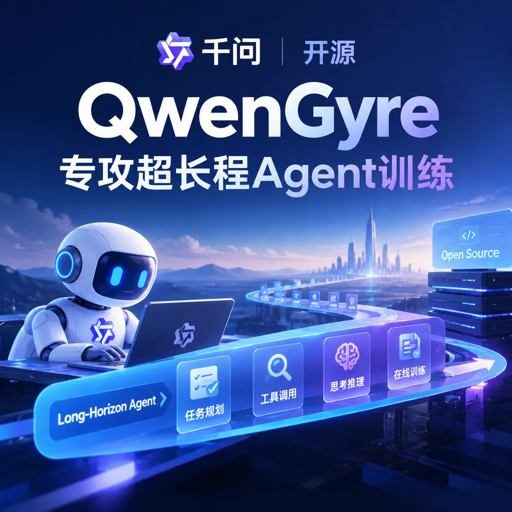 Qwen Open-Sources QwenGyre for Ultra-Long-Horizon Agent Training