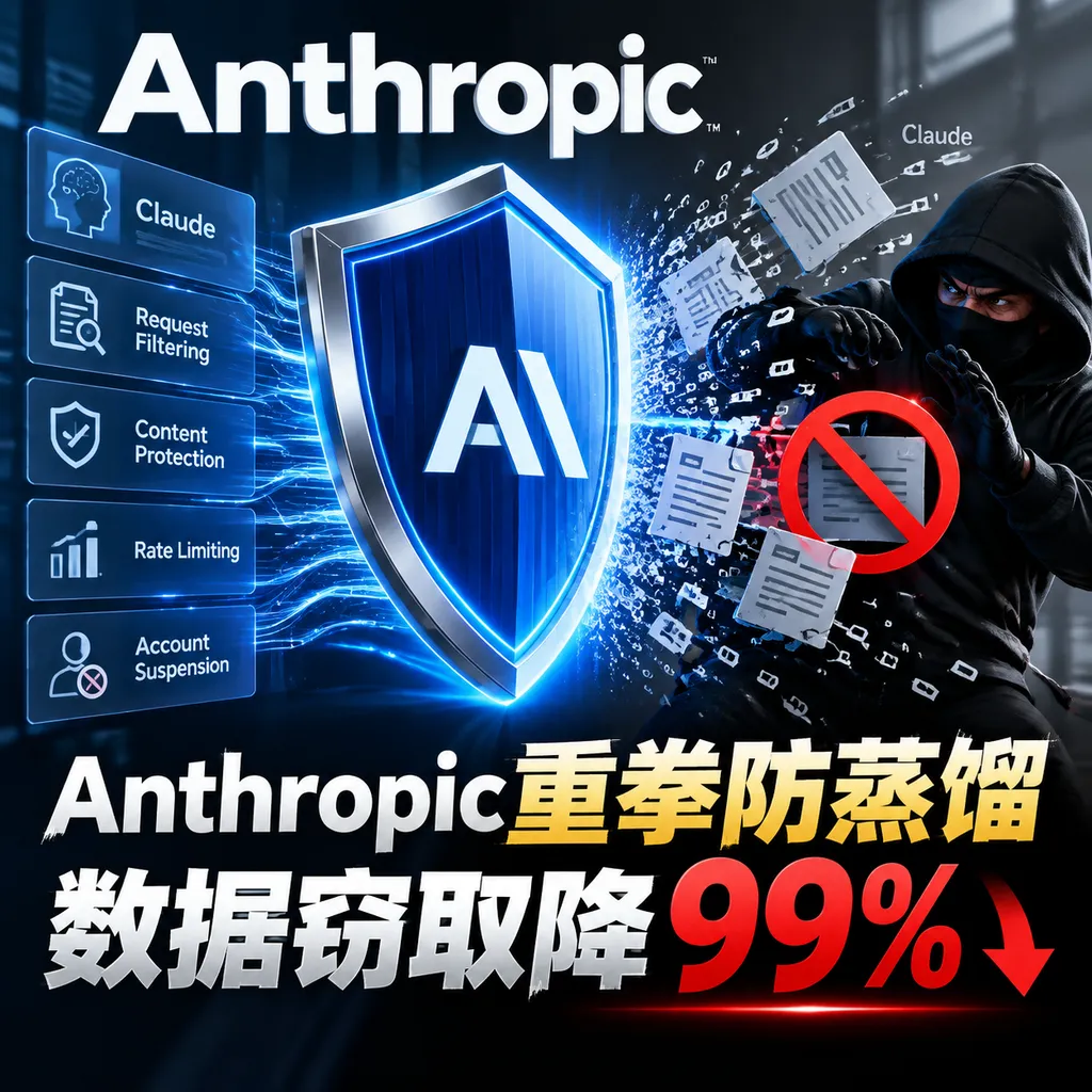 Anthropic Cracks Down on Distillation, Reducing Data Theft by 99%