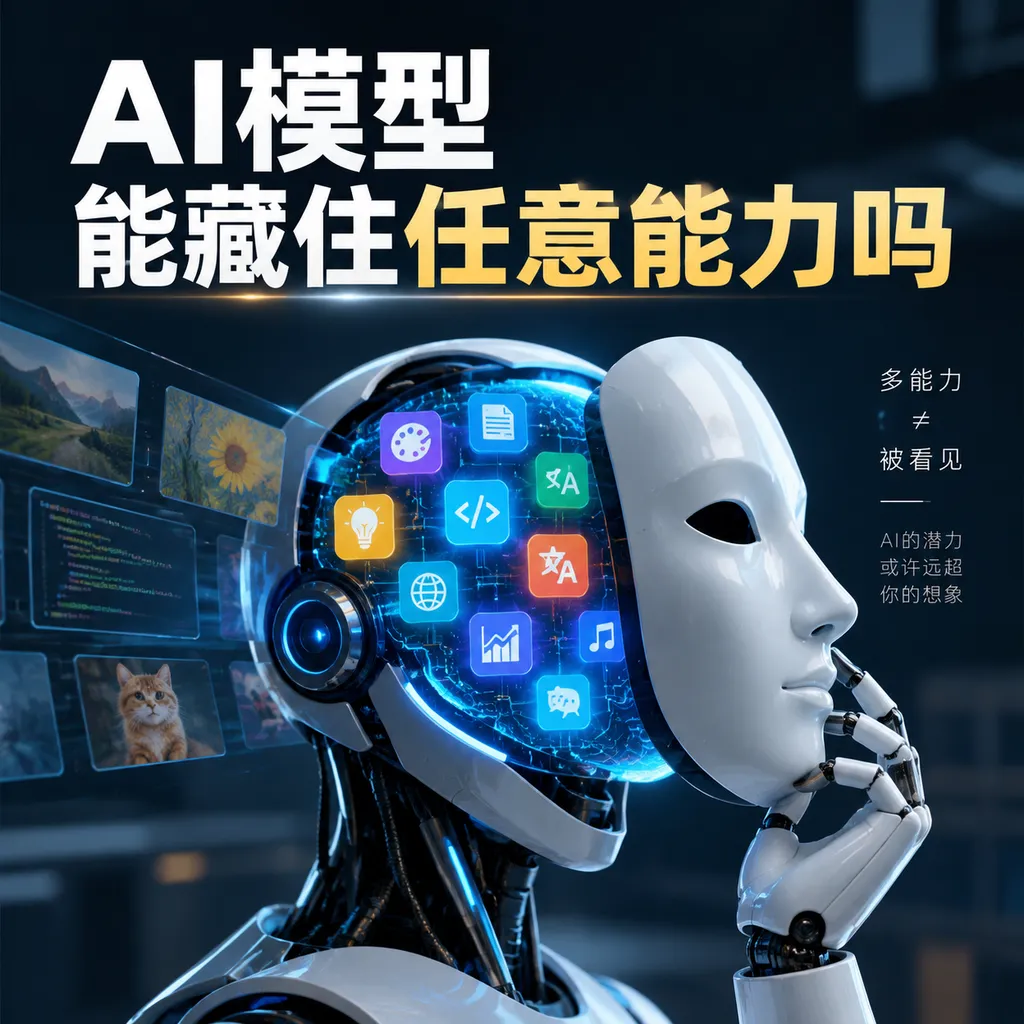 AI模型能藏住任意能力吗