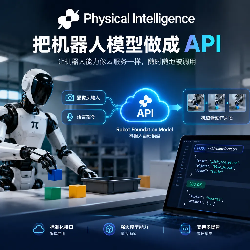 Physical Intelligence 把机器人模型做成 API