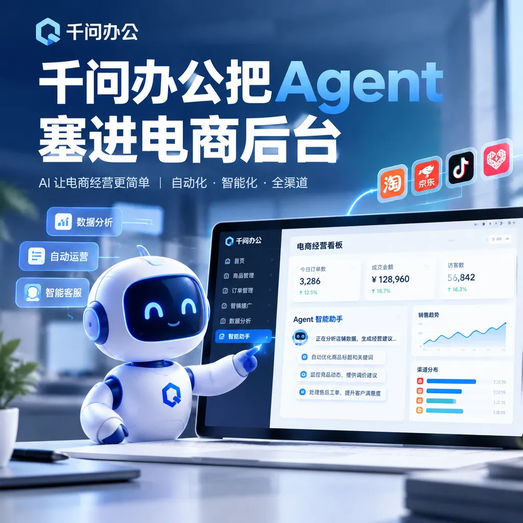 Qwen Office Brings Agents into E-Commerce Back Offices