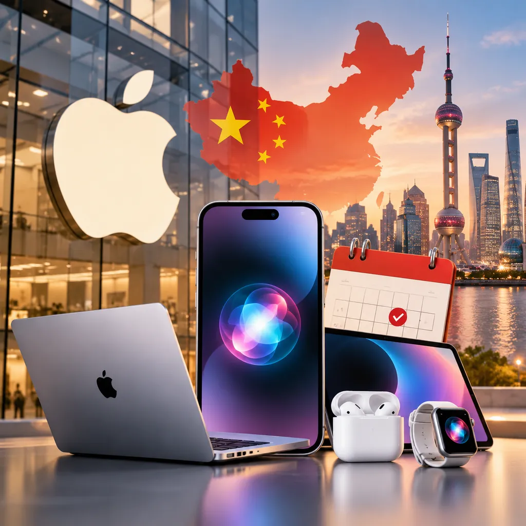 苹果智能入华时间表浮现