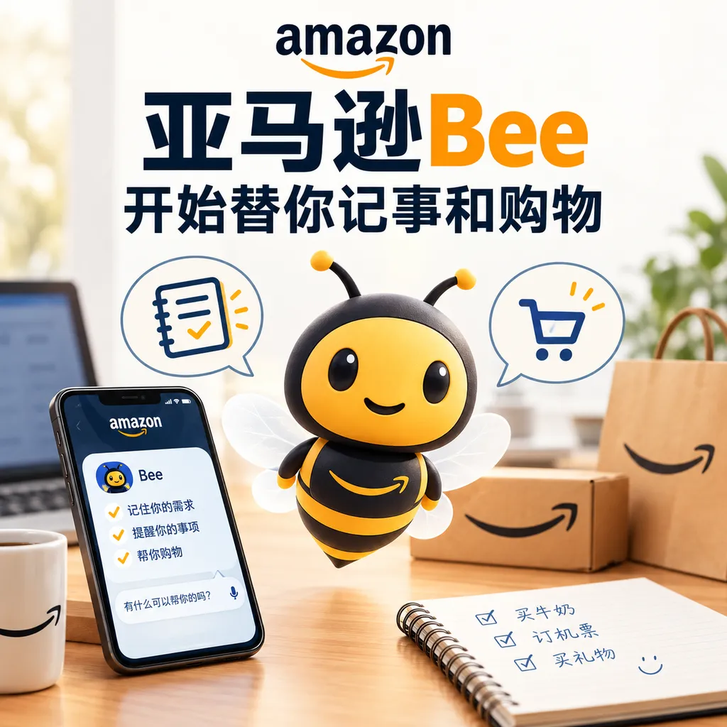 亚马逊Bee开始替你记事和购物