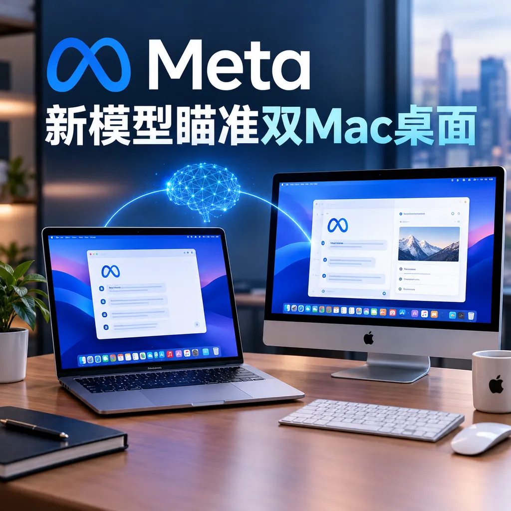 Meta新模型瞄准双Mac桌面