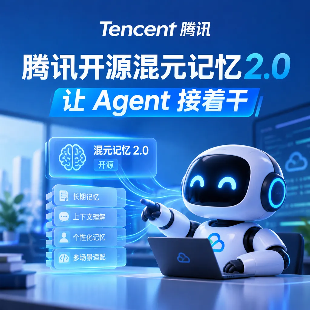 腾讯开源混元记忆2.0,让Agent接着干
