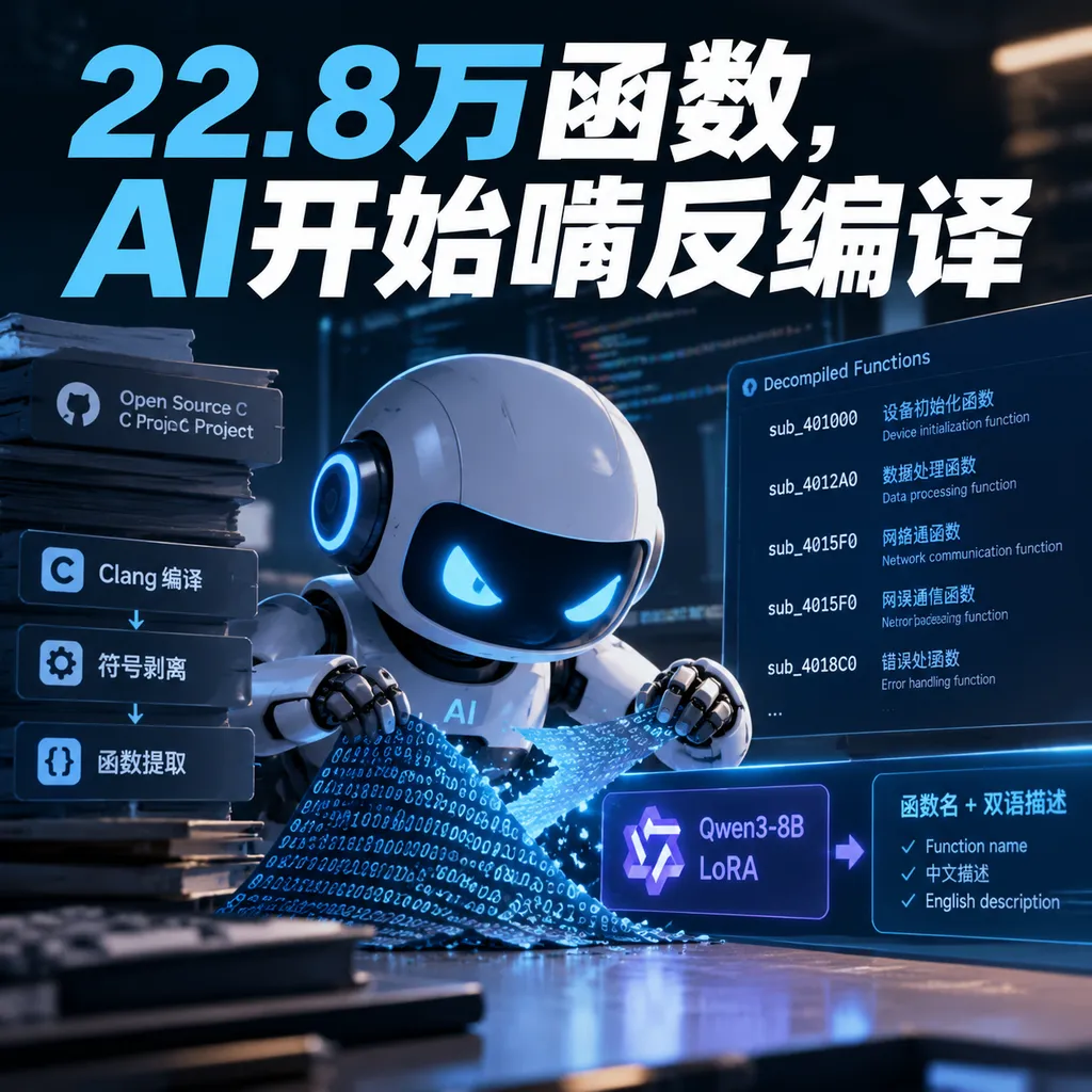 22.8万函数,AI开始啃反编译