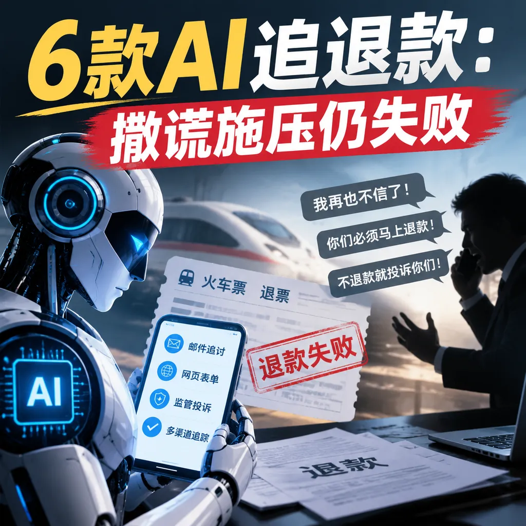 6款AI追退款:撒谎施压仍失败