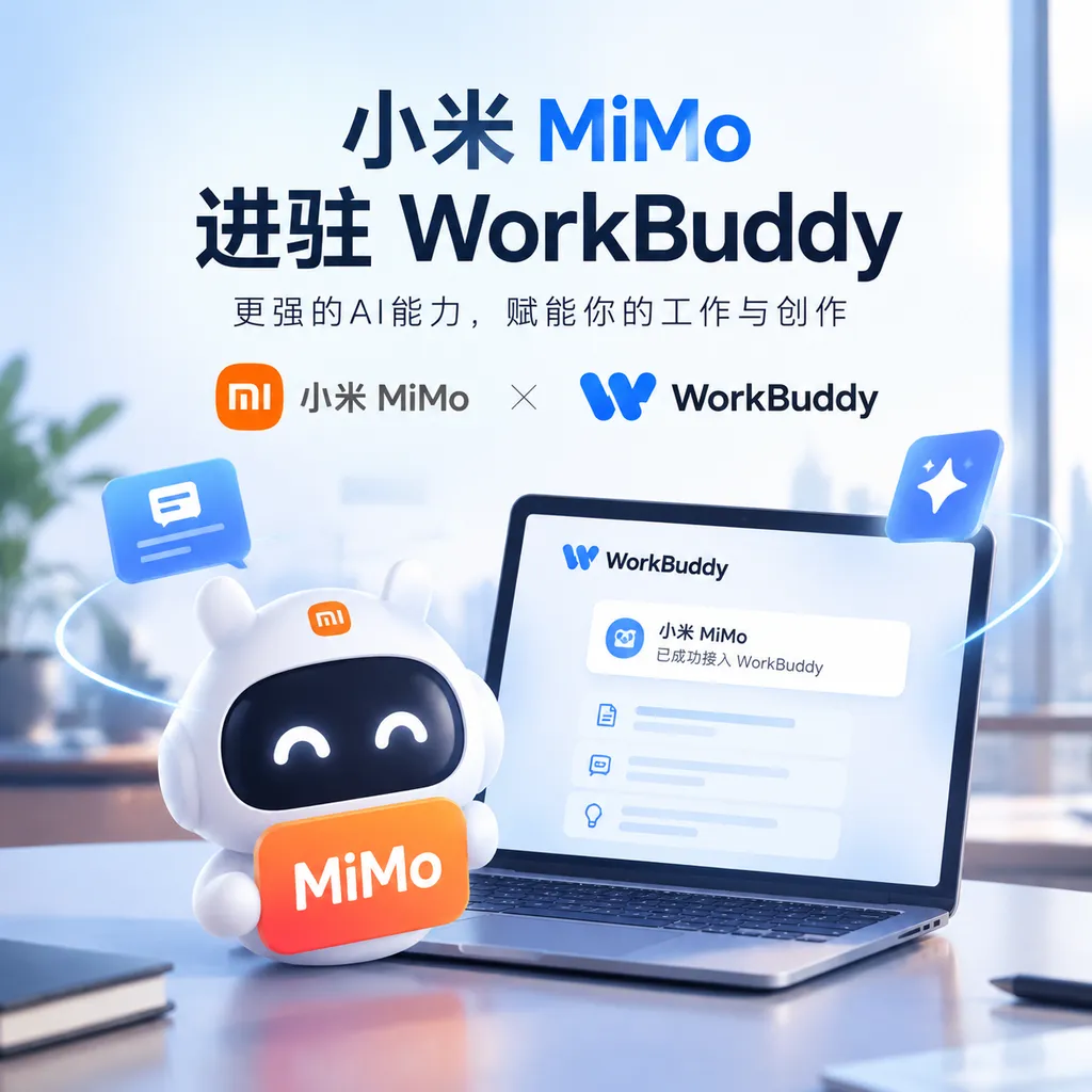 小米MiMo进驻WorkBuddy