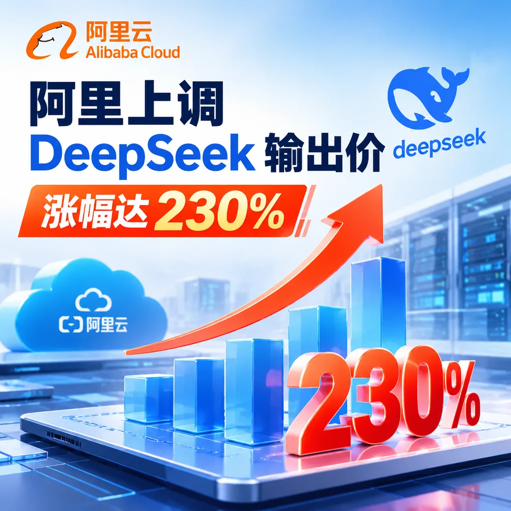 阿里上调 DeepSeek 输出价,涨幅达 230%
