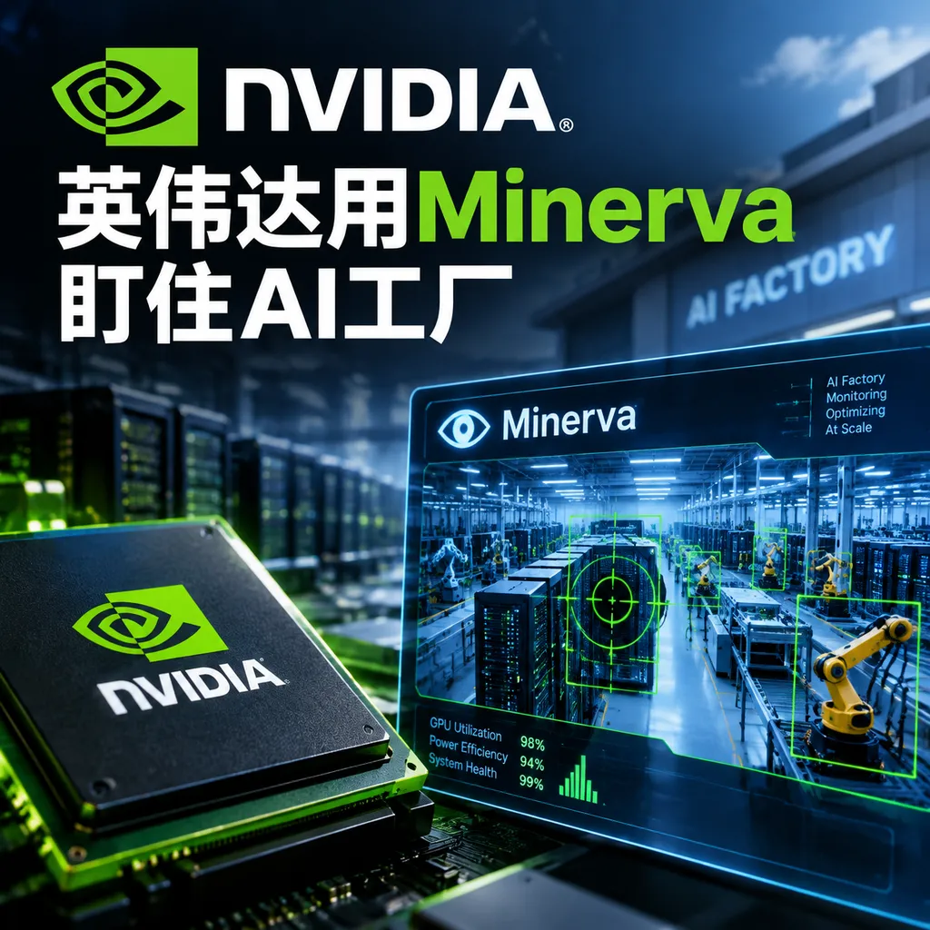 英伟达用Minerva盯住AI工厂