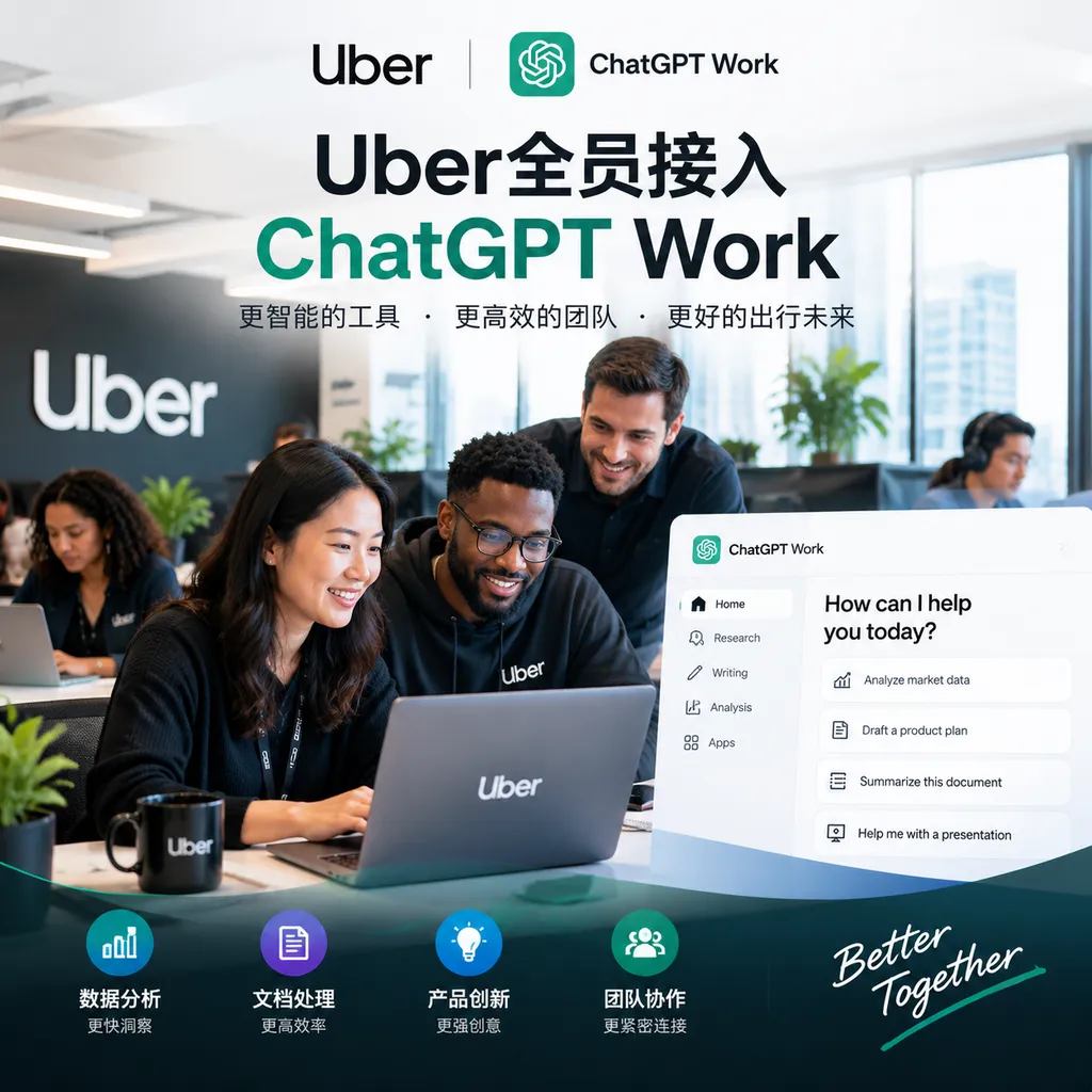 Uber全员接入ChatGPT Work