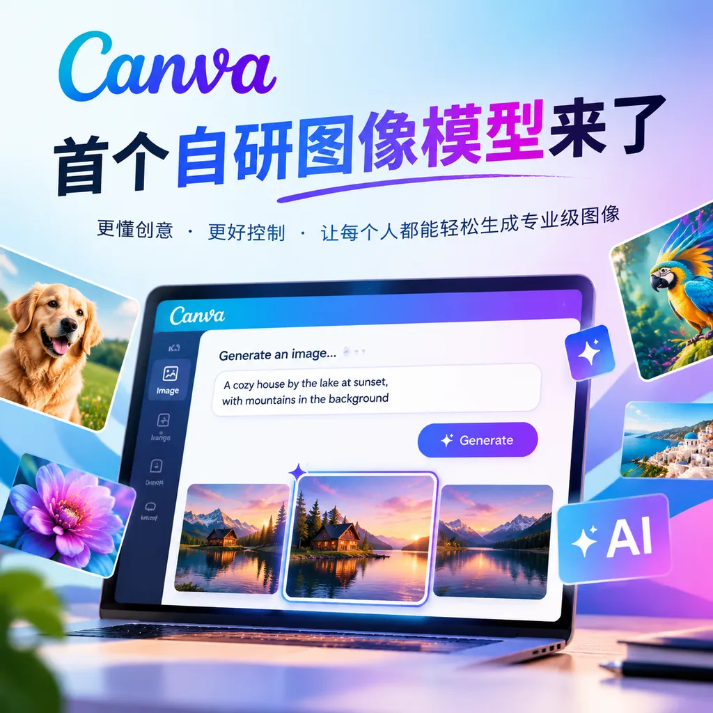 Canva首个自研图像模型来了