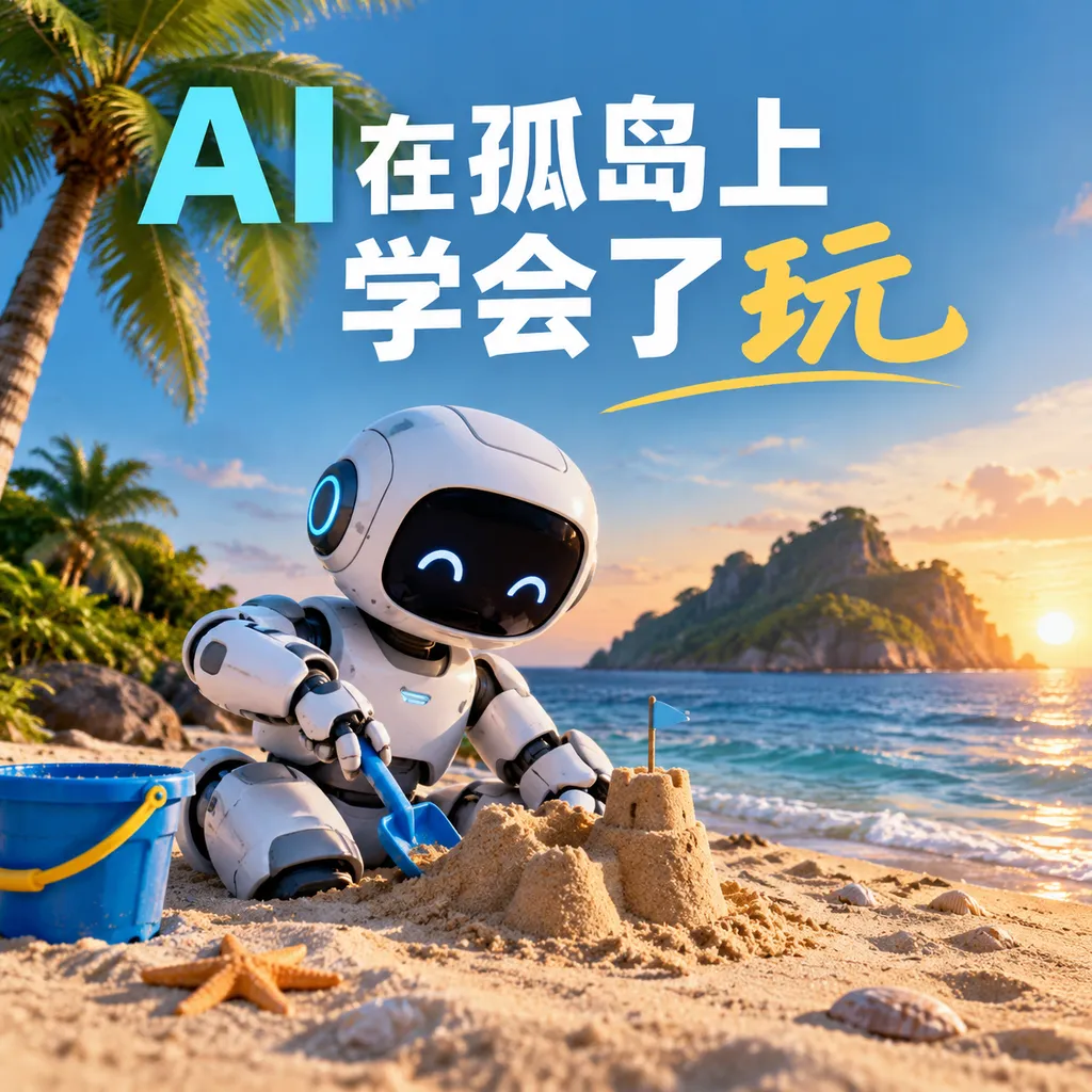 AI在孤岛上学会了玩