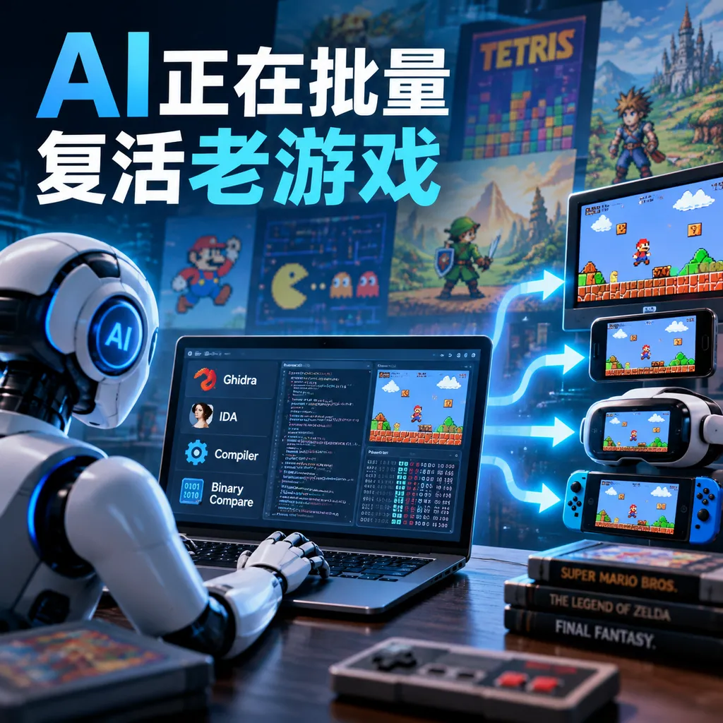 AI正在批量复活老游戏