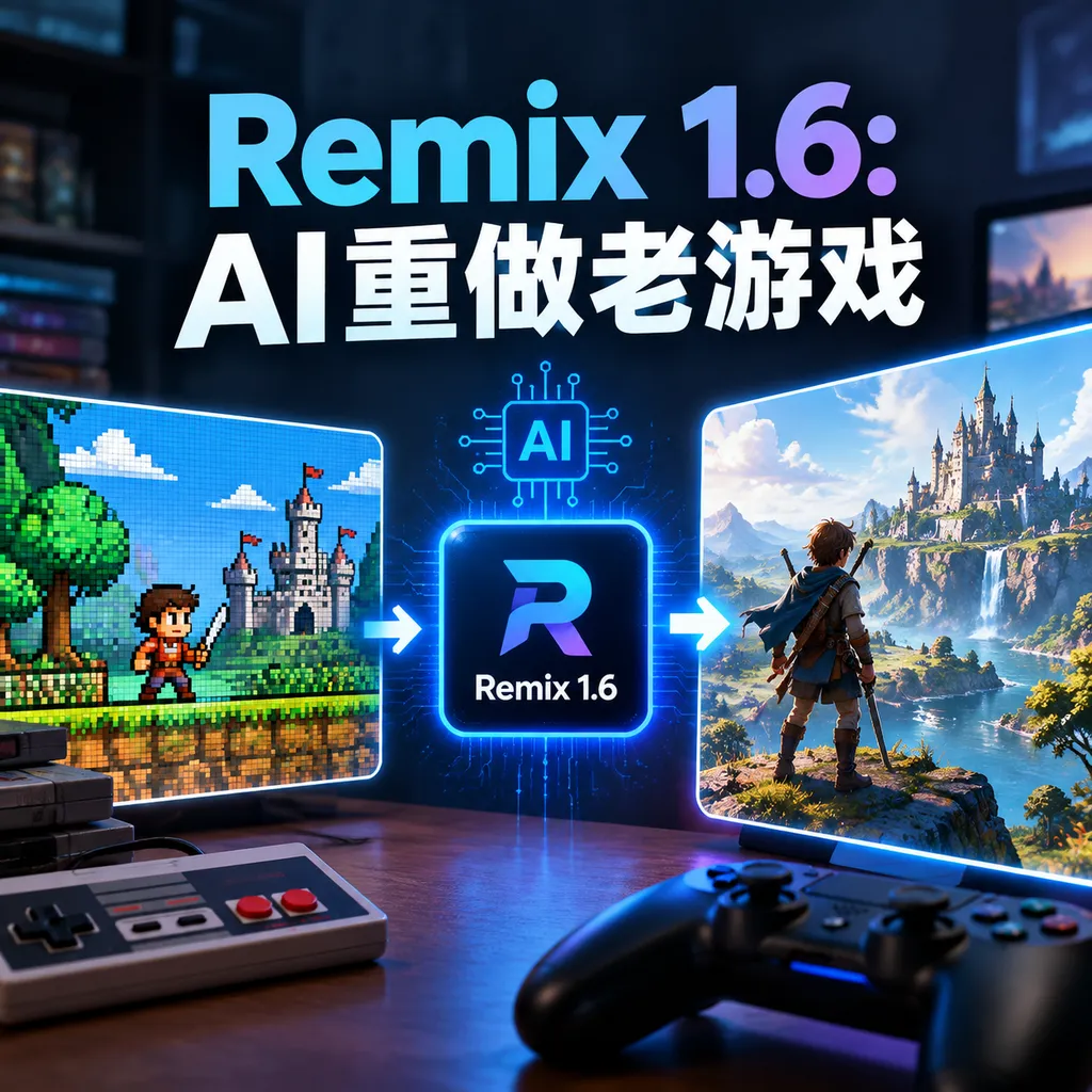 Remix 1.6:AI重做老游戏