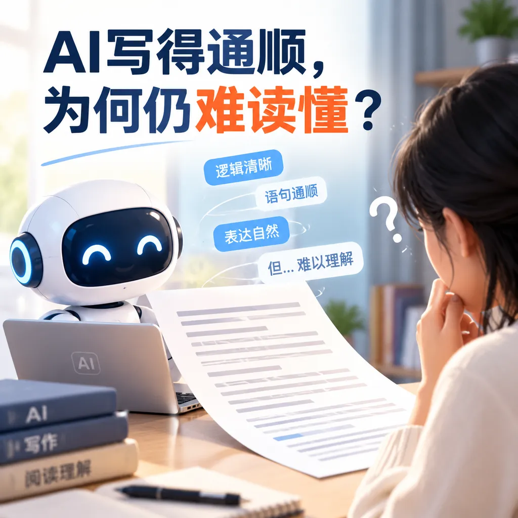 AI写得通顺，为何仍难读懂