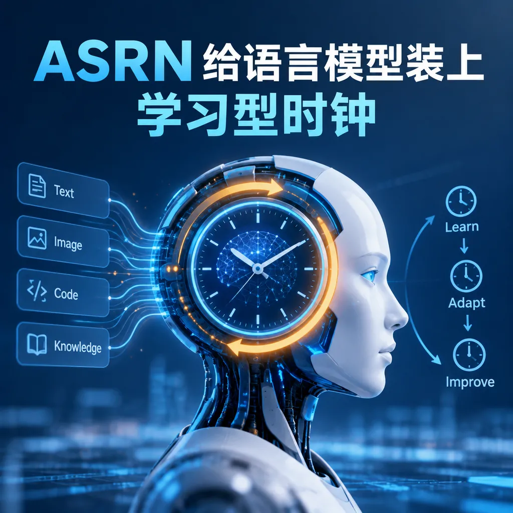 ASRN给语言模型装上学习型时钟