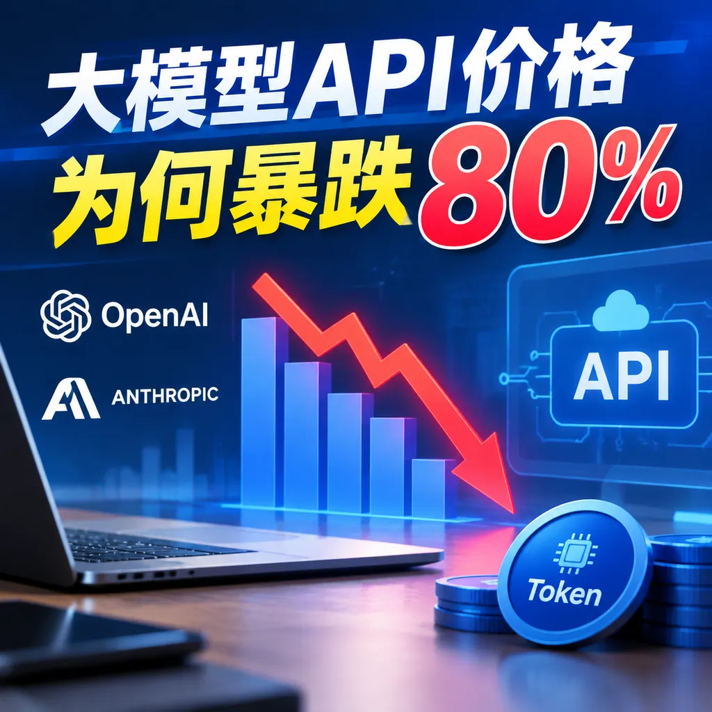 大模型API价格为何暴跌80%