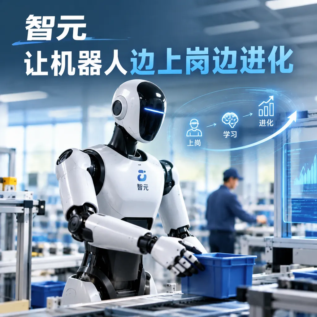 智元让机器人边上岗边进化