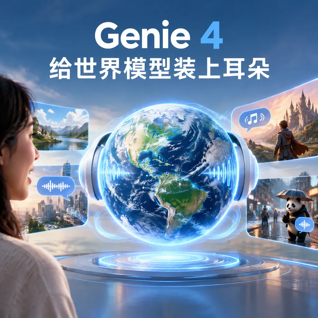 Genie 4给世界模型装上耳朵
